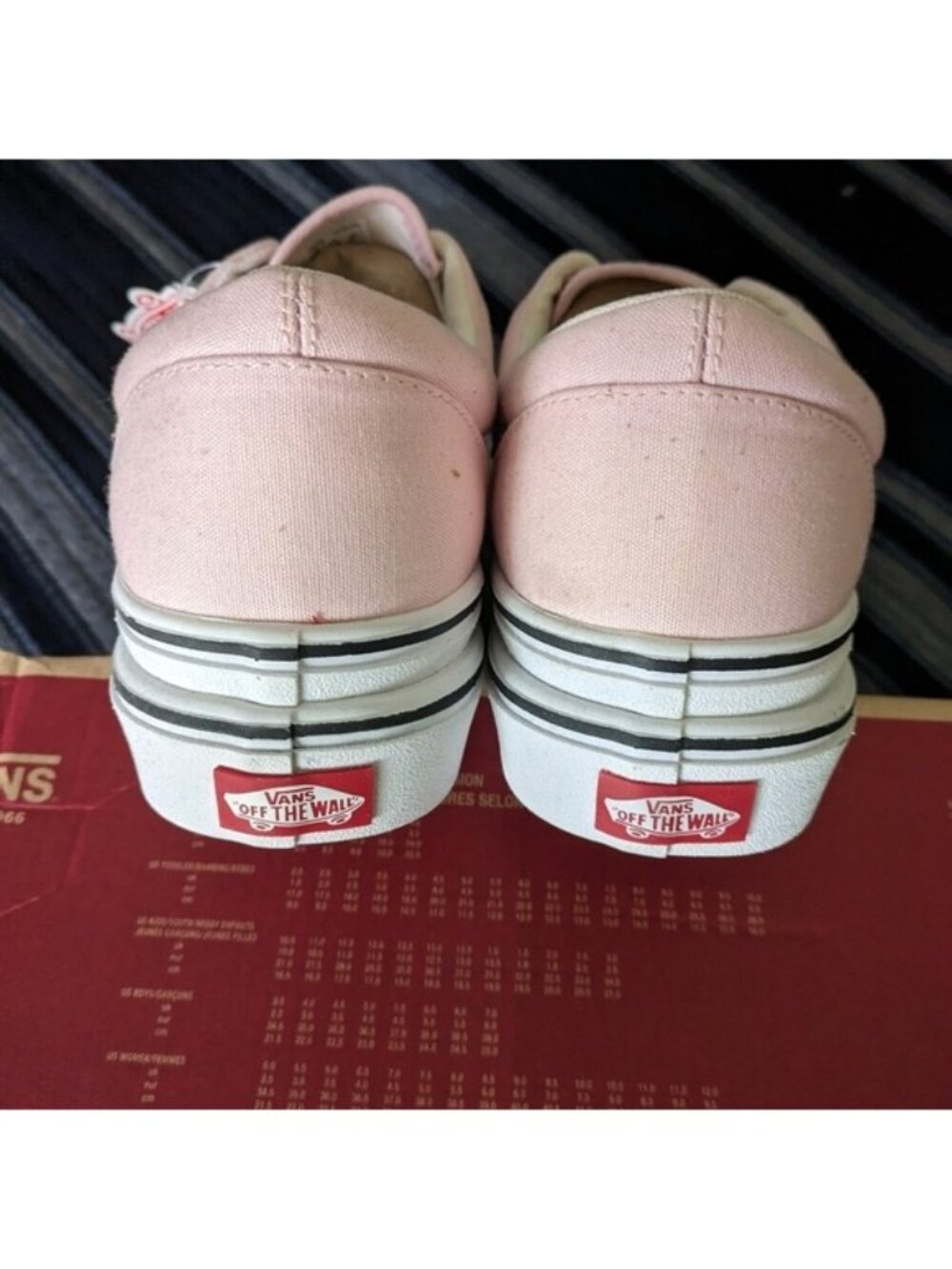 Vans Super ComfyCush Men Size 10 Era Canvas Platform Shoe Blushing Bride 072026 - Picture 8 of 11